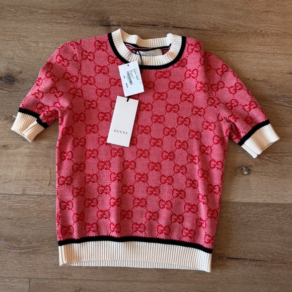 Gucci Sweaters - NWT Gucci GG Monogram Knit Top